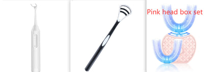 Intelligente automatische elektrische Zahnbürste 360°, wasserdicht, U-Typ