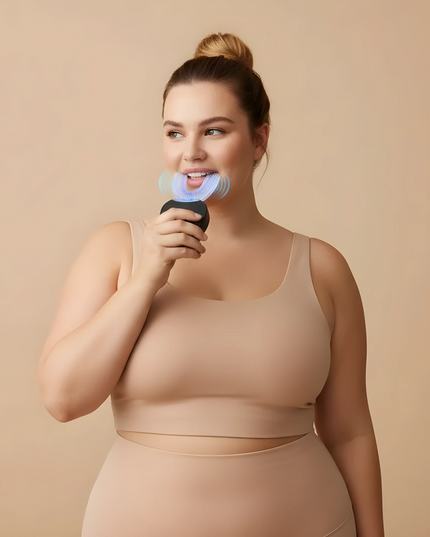 Intelligente automatische elektrische Zahnbürste 360°, wasserdicht, U-Typ