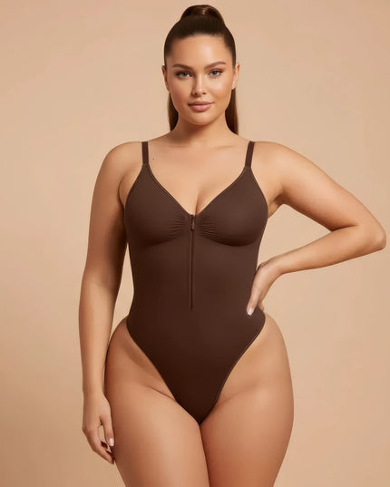 CurveZipper (body with low-cut front zipper)