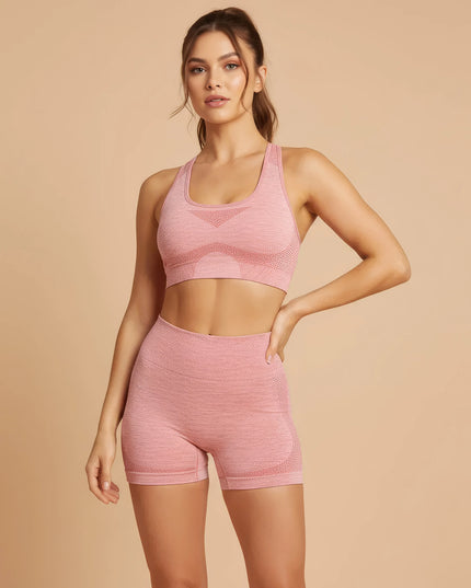 Sculpting shorts set + FEMORA sports bra