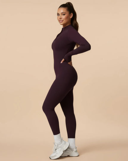 Langärmliger Yoga-Anzug für Damen FEMORA