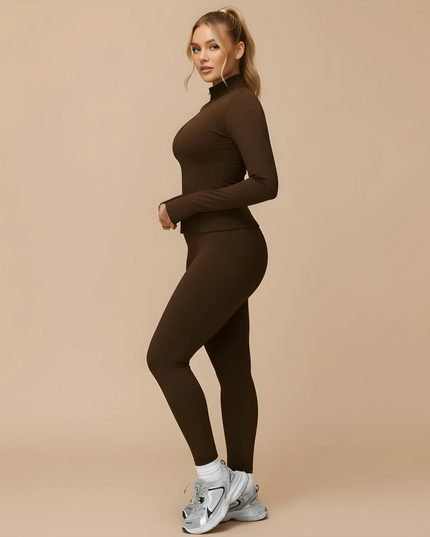 FEMORA FrostGuard™ Set — Zip-Up Windbreaker Jacket with Stand-Up Collar