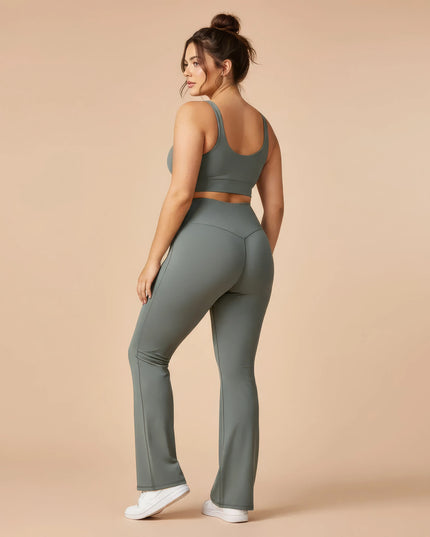 Pantalon de yoga amincissant, à séchage rapide et extensible de haute qualité pour femmes