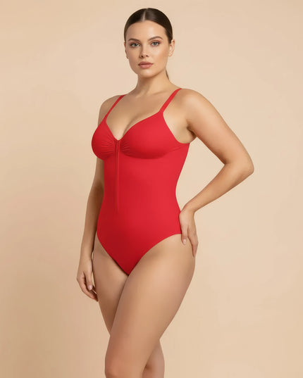 CurveZipper (body with low-cut front zipper)