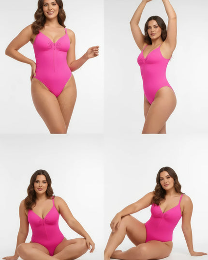 Sexy Highly Stretch Zipper Tight Braces Waist Slimming Body-shaping Corsets Women