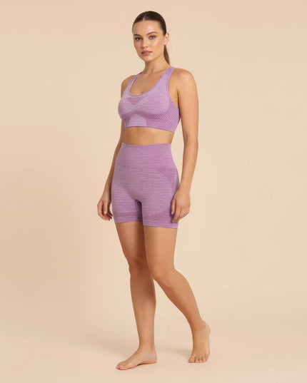 Sculpting shorts set + FEMORA sports bra