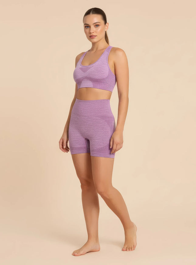 Sculpting shorts set + FEMORA sports bra
