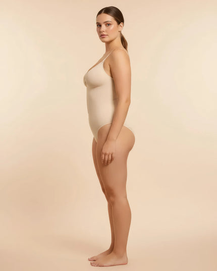 CurveZipper (body with low-cut front zipper)