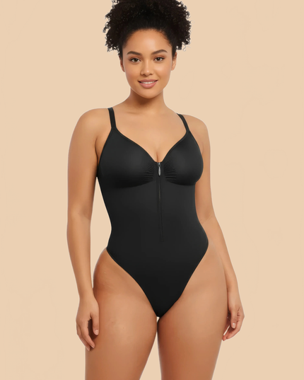 Sexy Highly Stretch Zipper Tight Braces Waist Slimming Body-shaping Corsets Women