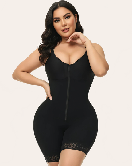 One-piece Corset Women With Chest Stitching Zipper