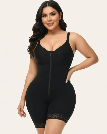 One-piece Corset Women With Chest Stitching Zipper