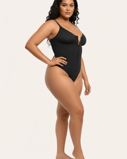 Sexy Highly Stretch Zipper Tight Braces Waist Slimming Body-shaping Corsets Women