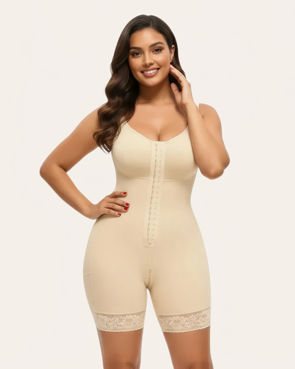 Fajas Colombiana Shapewear For Women Tummy Control Post Surgery Full Body Shaper Butt Lifter With Zipper Crotch Skimsbodysuits Elegant Bodysuit Faja Shaper