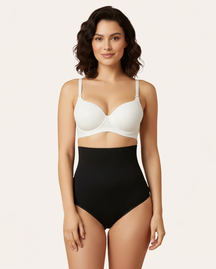 Anti-gravity Hip Lifting Tummy Slimming Breathable Plus Size Ladies' High-waist Panty