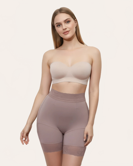 Tight Gridles Shaping High Waist Package Hip Boxer Abdominal Pants