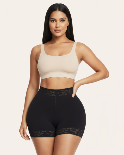Tight Gridles Shaping High Waist Package Hip Boxer Abdominal Pants